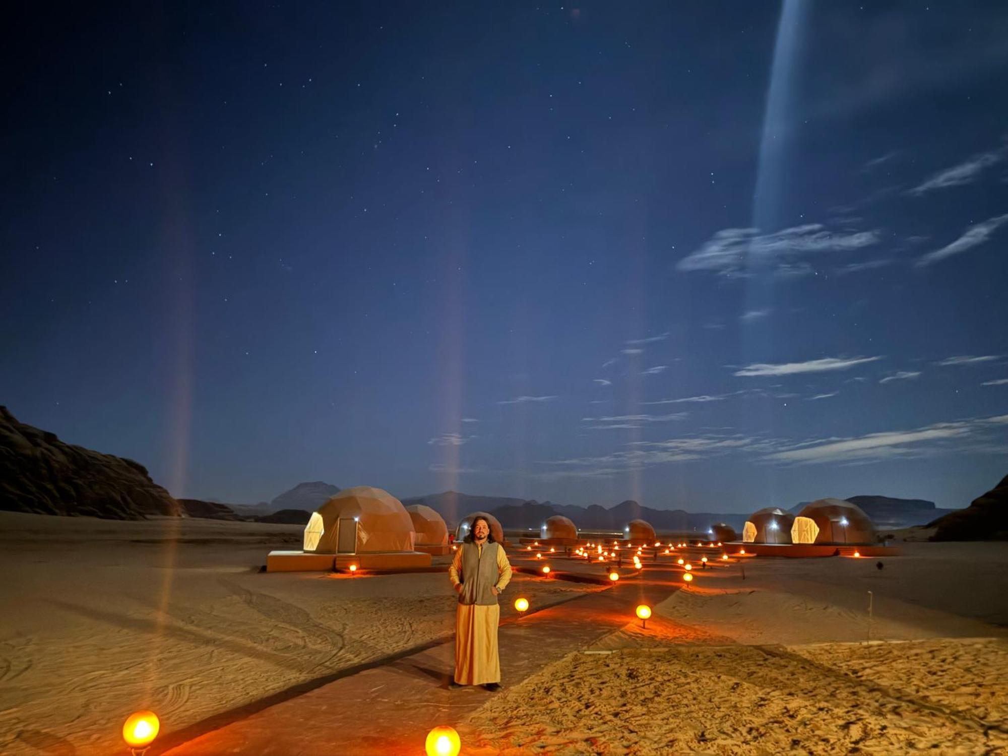 Wadi Rum Anwar Luxury Camp 외부 사진